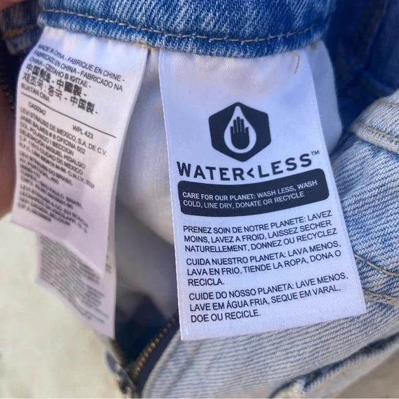 Levi’s Overalls | Hand Embroidered | Slim Fit | Size 24 - Picture 8 of 10